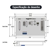 Contrôleur CNC DDCS V4.1 pour le Brésil, système de contrôle de mouvement hors ligne 3/4 axes, carte terminale USB MPG pour routeur de fraisage