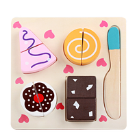 Jeu en bois Montessori, jouets pour fruits et légumes, jeu de coupe, Puzzle de légumes, jouets de cuisine