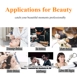 Offre Spéciale <span class=keywords><strong>FX</strong></span>-800 50w cils extension lumière 3200-5500K led éclairage d'appoint pour photographique studio <span class=keywords><strong>maquillage</strong></span> En Direct - Product Image 2