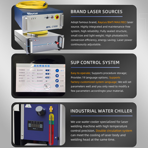 Machine de soudage laser multifonction 4 en 1 pour tuyaux / Machine de soudage laser portative / Soudeuse laser 1500w 2000w 3000w - Product Image 5