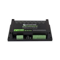 Módulo de relé industrial Modbus RTU de 8 canales (D) con entrada digital e interfaz RS485, circuitos de protección de aislamiento múltiple, 7 ~ 36V