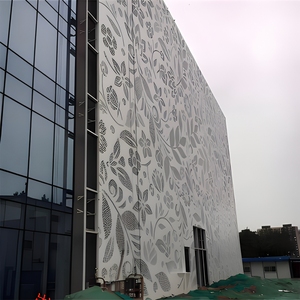 Panneau de façade en aluminium perforé moderne, revêtement mural personnalisé, épaisseur sur mesure pour l'extérieur des bâtiments commerciaux - Product Image 5