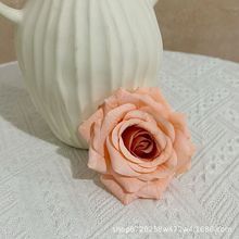 <span class=keywords><strong>Rosas</strong></span> de Plástico Hechas a Mano de Alta Calidad, 4.5cm, Flores Artificiales Duraderas, Antibacterianas y Ecológicas para Decoración de Coronas DIY - Product Image 2