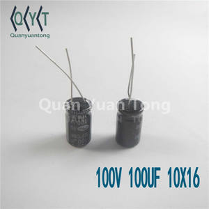 ตัวเก็บประจุ100V uF 10X16 V ใหม่ดั้งเดิม - Product Image 4