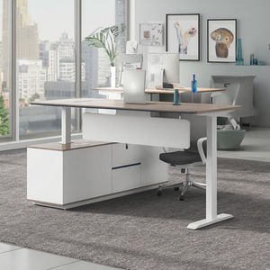 מותאם אישית משרד צד ארון בצד ארון l צורה לוח ביצוע מעלית סיטונאית קמעונאית מעלית שולחן עבודה במשרד - Product Image 2