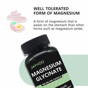 Cápsulas de Suplemento Dietético de Glicinato de Magnesio Quelado para Adultos OEM, 400 mg, para Mejorar la Densidad Ósea y Apoyar la Memoria - Product Image 5