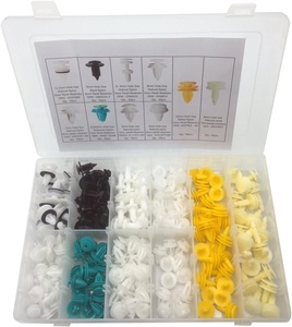 210-teiliges Sortiment an Innenverkleidungsclips in Wasserdichter Aufbewahrungsbox - Product Image 2