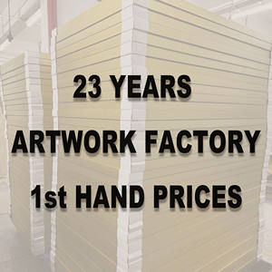 <span class=keywords><strong>Peinture</strong></span> à l'huile décorative moderne d'art mural enveloppée de <span class=keywords><strong>galerie</strong></span> de texture de couteau lourd d'animal abstrait - Product Image 3