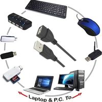 Taipuxi Großhandel Fabrik schwarzes USB 2.0-Verlängerungskabel männlich zu weiblich Verlängerungskabel USB-Kabel