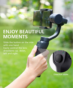 <span class=keywords><strong>Stabilisateur</strong></span> de cardan pour Smartphone pour <span class=keywords><strong>iPhone</strong></span> Gimbal Focus Wheel Android Foldable 3- Handheld Phone Gimbal for Video Recording - Product Image 3