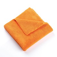 Tavelya OEM Custom 500GSM Edgeless Coral Fleece Microfiber Car Drying Towel Ultra Soft Lint Free Auto Detailing Wholesale