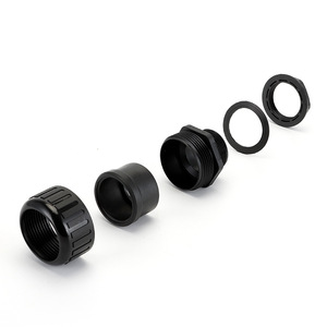 Raccord étanche en nylon plastique ondulé avec joint d'étanchéité et serrage rapide pour raccords de conduites électriques - Product Image 4