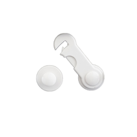 Verrous de sécurité pour portes de placards en plastique à forte adhérence, sécurité pour enfants, installation rapide pour tiroirs, réfrigérateur, four, sécurité pour tout-petits