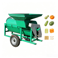 Machine professionnelle de récolte de pastèques et de séparation des graines de citrouille