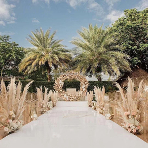 Đám cưới trang trí sân khấu đám cưới trắng Thảm Sàn PVC gương Thảm lối đi Runner - Product Image 2