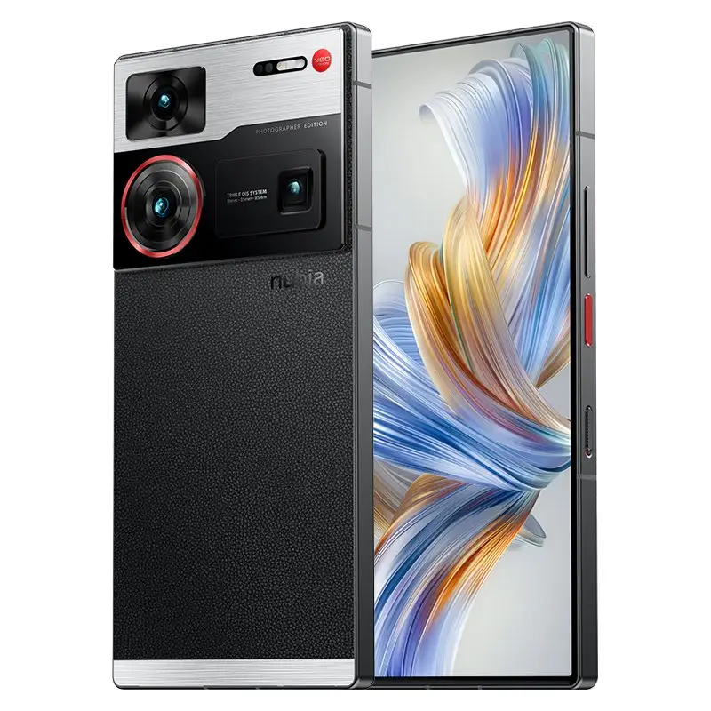 Nubium Z60 Ultra Photographer Edition Snapdragon 8 Gen 3 IP68 à prova d'água 6000mAh 80W Carregamento rápido 5G Smartphone