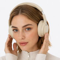 Casque de jeu sans fil en promotion avec haut-parleurs 40 mm, audio surround 3D, conception entièrement fermée, idéal pour les voyages, autonomie de 20 heures