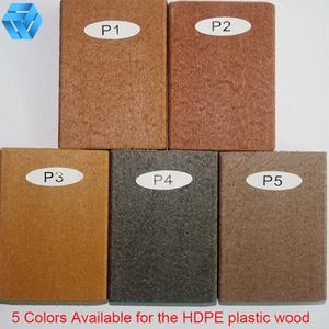 Hojas de HDPE a prueba de fuego, madera de polimadera compuesta de plástico reciclada, sustitución de WPC, imitación de madera - Product Image 6