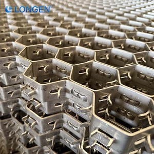 Grille hexagonale expansée en acier inoxydable pour four industriel, modèle 0325, origine Anping, en stock - Product Image 2