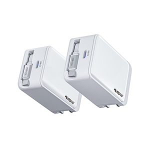Producto popular de comercio electrónico transfronterizo: Cargador con cable retráctil PD de 45W para iPhone 16, cabezal de carga GaN de 45W, venta al por mayor desde - Product Image 1