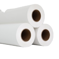 Papier de sublimation numérique super sec (non collant) en rouleau de 24 pouces, 100 g/m², 0,61 x 100 m, pour transfert thermique, fourni par l'usine