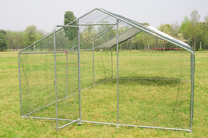 Gallinero de Acero Galvanizado para Exteriores con Cubierta Impermeable, Suministro de Fábrica - Product Image 4