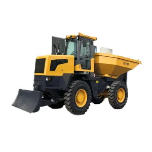 Sử Dụng Rộng Rãi 4*4 Ổ Đĩa Yishan 10 Tấn Tải Trọng FCY100 Trang Web Dumper Trên Bán