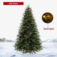Hot Selling 4FT-10FT Hochwertiger vor beleuchteter Weihnachts baum PE PVC Mixed Holiday Decoration Luxus-Weihnachts baum
