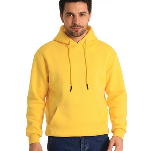 Sudaderas con Capucha Largas de Alta Calidad con Logotipo Personalizado, Sudaderas con Capucha Negras para Hombre en Amarillo, Verde, Rosa, Morado y Naranja - Product Image 1