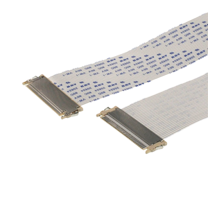 Flexible FFC <strong>Cable</strong> For Car Airbag AWM 20706 51 Pin ISO9001 For Blue/White - Product Image 5