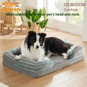 Cama para Mascotas de Tela con Patrón Sólido para Perros y Gatos Pequeños, Medianos y Grandes, Venta Directa de Fábrica, Venta al por Mayor - Product Image 2