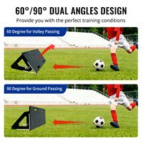 Panneau de rebond réglable pour le football, équipement d'entraînement de passe pour la pratique et l'entraînement de football