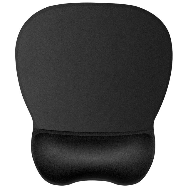 Ergonomic Mouse Pad with Gel Wrist Support Comfortable Wrist Rest Surface and Non-Slip Silicon Base