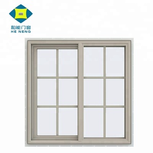 UPVC trượt cửa sổ tối màu xám uPVC khung cho windows và cửa ra vào tuôn ra Windows màu xám vantanas <span class=keywords><strong>PVC</strong></span> - Product Image 4