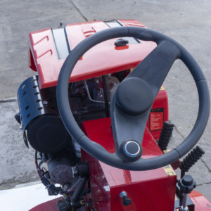 Efficient 4WD Riding Mini Tiller <b>Gasoline</b>/Diesel Engine Start Rotary Power Weeder Multifunctional Easy Operate Paddy Multiple En - Product Image 2