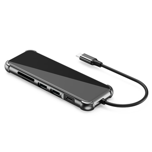 Giao Diện 5 Gbps Tốc Độ Cao Loại C Trạm Nối 6 Trong 1 Với 5 Đến 8 Cổng Cho Máy Tính <span class=keywords><strong>IPod</strong></span> Micrô Màn Hình Đa Phương Tiện - Product Image 3