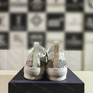 Chaussures de créateur de luxe 2B3 à lacets en toile, décontractées, pour la marche et le skateboard, espadrilles d'été légères et de haute qualité, rehaussantes - Product Image 3