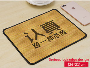 Vente directe d'usine jeu bord de verrouillage tapis de <span class=keywords><strong>souris</strong></span> dessin animé petite taille épaisse et grande publicité ordinateur tapis de bureau - Product Image 4