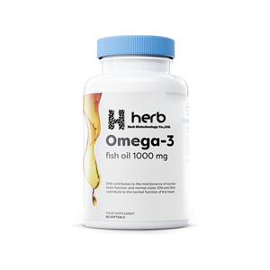 OEM/ODM marques de distributeur capsules de gélules d'huile de poisson Omega3 pour améliorer la mémoire, bonnes pour le système immunitaire - Product Image 1