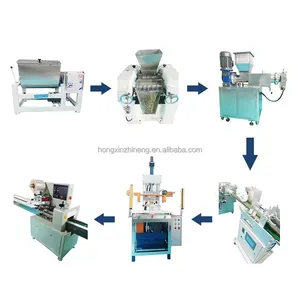 ماكينة طباعة وعلامة تجارية مصنوعة يدويًا بالصابون لخط إنتاج الصابون بأفضل جودة من هونج شين