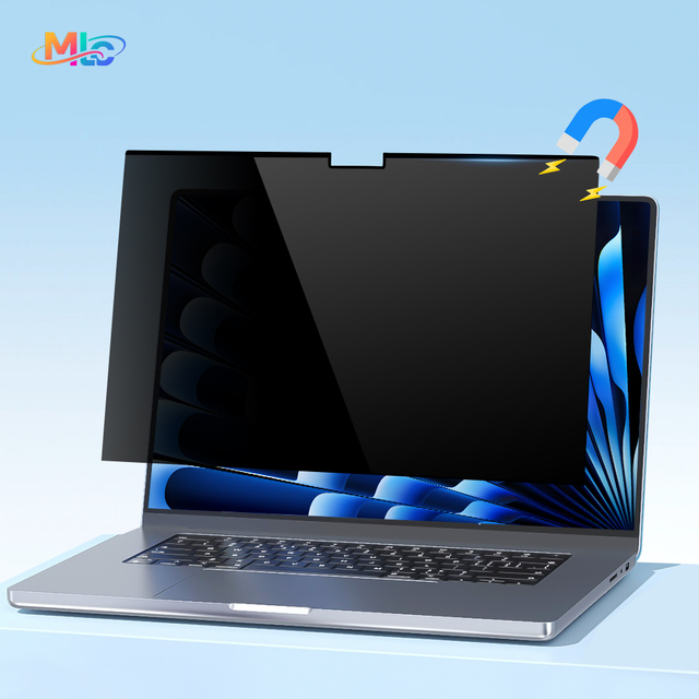 Factory Wholesale MacBook Air/Pro 13.6/16 Inch Laptop Magnetic Privacy Film Computer Anti-spy Anti-scratch Screen