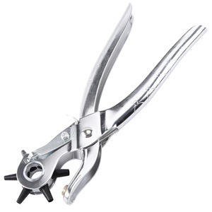 KSEIBI LeAther <strong>Punch</strong> <strong>Tool</strong> 6Ways Chrome Finish Hardware <strong>Tool</strong> <strong>Hand</strong> <strong>Tools</strong> - Product Image 1