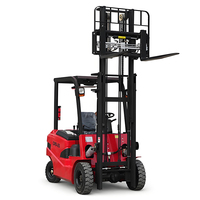 Équipement de manutention électrique d'intérieur de 2,5 tonnes pour entrepôt, conception compacte, fonctionnement flexible, machine de levage industrielle