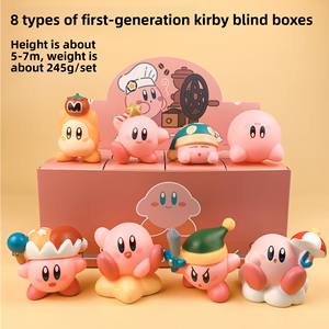En Stock <span class=keywords><strong>Kirby</strong></span> Blind Box PVC coleccionable juego mercancía coche decoración pastel figurita juguete modelo envío inmediato al por mayor - Product Image 5