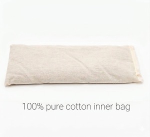 Masque oculaire lesté en lin 100 % naturel à la lavande, respirant, pour la méditation, cadeau idéal pour les peaux sensibles - Product Image 4