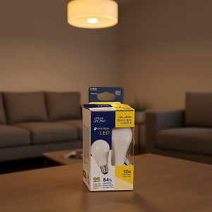 Volteck LED-75CC A19 <b>Bulb</b> 12W 6500K Cool <b>White</b> SMD LED for Residential Use B22 Base 1050LM 84LM/W Plastic Body 3-Year Warranty - Product Image 2