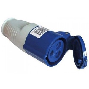 ขั้วต่อกลางแจ้งกันน้ำช่องเสียบเครื่องบินอุตสาหกรรม220-250V IP44 3ขั้ว2P + T 32A - Product Image 1