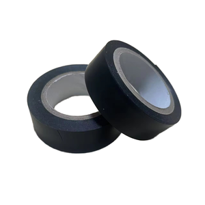 Черная 0,13 мм самоклеящаяся электрическая печатная низкая цена ПВХ изоляционная лента хорошего качества - Product Image 2