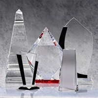 Trophées en cristal personnalisés K9 vierges en gros à bas prix pour cadeaux d'affaires et autres créations en cristal