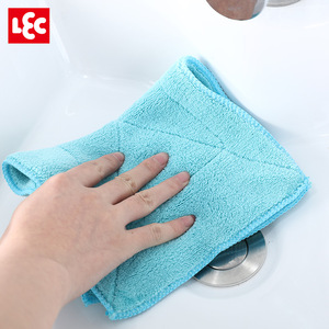 Chiffon de nettoyage en microfibre LEC, rectangulaire, vert, pour la cuisine - Product Image 3